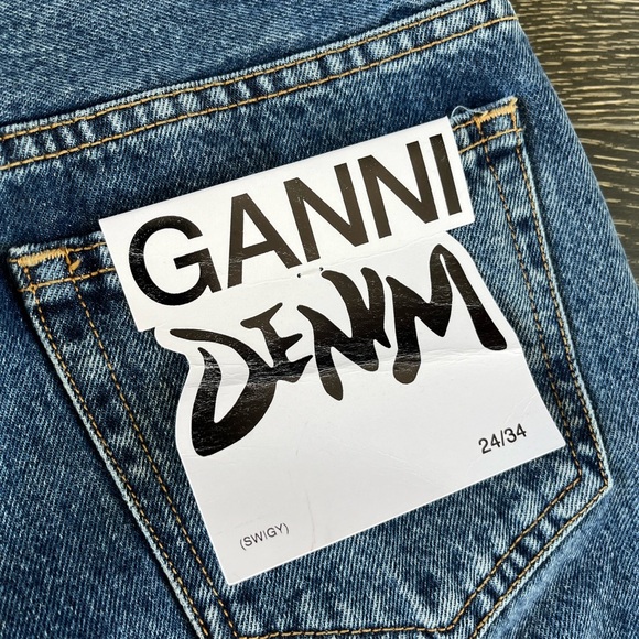 Auth NWT GANNI Jeans - Picture 5 of 16